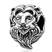 Ollia Jewelry Antique Sterling Silver Beads Beauty and the Beast Charm Prince Beast Charm French Classical Fairy Tale Charms