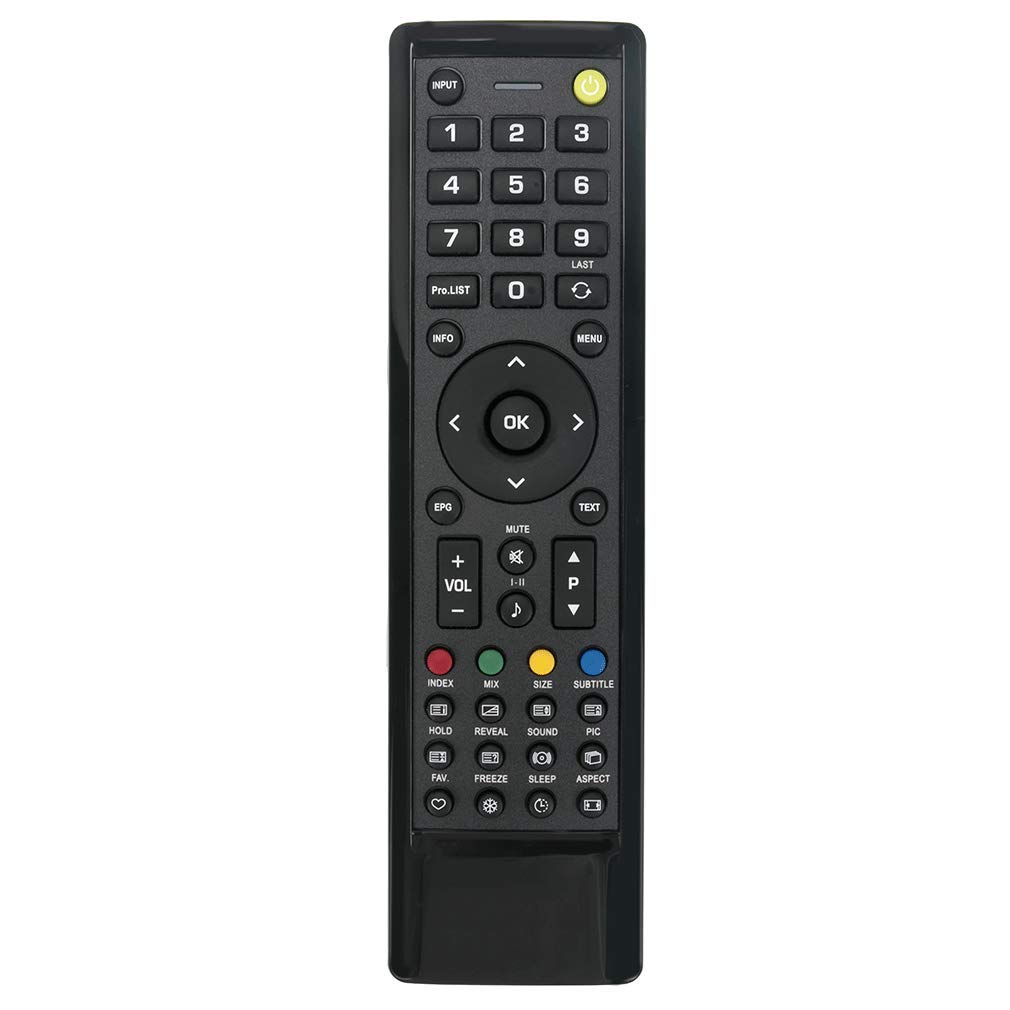 VINABTY Remplacement Remote Control for HANNspree TV HSG1138 HSG1112 HSG1074 HSG1117 HSG1241 HSG1248 HSG1231 Sj22dmab Sj25dmab HSG1113 HSG1139 SJ28DMBB HSG1142 St32amsb 52-4r280002g040 Sj32dmbb