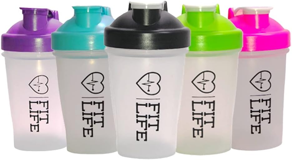 Shaker Bottle - 13.5oz I 400ML Shaker Bottle - Shaker Bottle for Protein mixes - Cocktail Shaker - Flip Cap -Water Bottle, Pre Workout,Dishwasher Safe,Leak Proof, Great Fitness Gift,BPA Free(Purple)