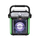 Singing Machine SML682BTBK Groove Cube CDG Karaoke System, Black