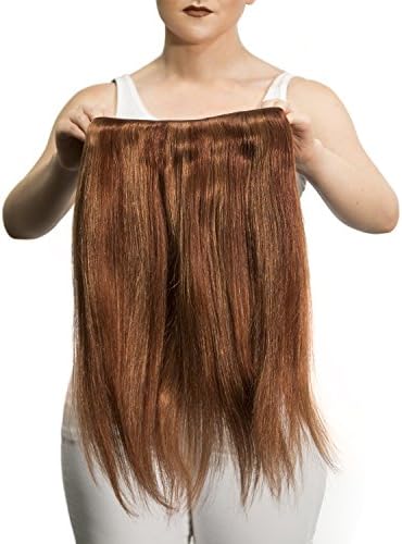 Sono 1 Count 145 g 16" Solo Straight Sono 1 Count 100% Human Hair Extensions, #30/33 Dark Chestnut Auburn