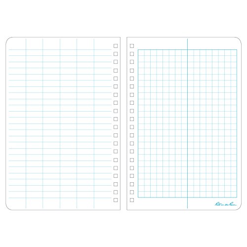 Rite in the Rain All-Weather Side-Spiral Notebook, 4 5/8" x 7", Yellow Cover, Field Pattern(No. 353N) - Thumbnail 3