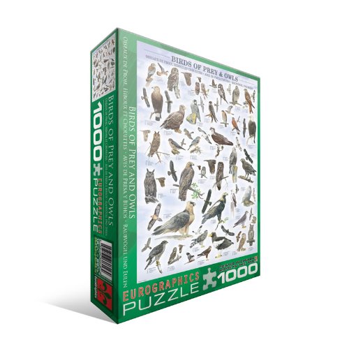 EuroGraphics Birds of Prey and Owls Puzzle (1000-Piece)