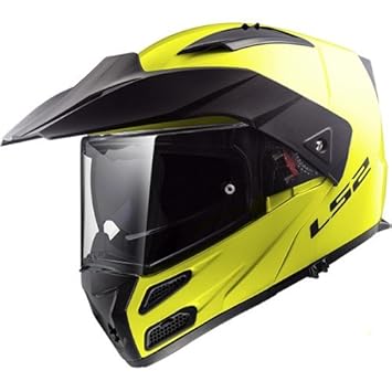 LS2 Cascos de Moto, Amarillo, Talla S