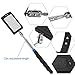 Telescoping Lighted Inspection Mirror，Telescoping LED Lighted Inspection Mirror 360 Swivel for Extra Viewing