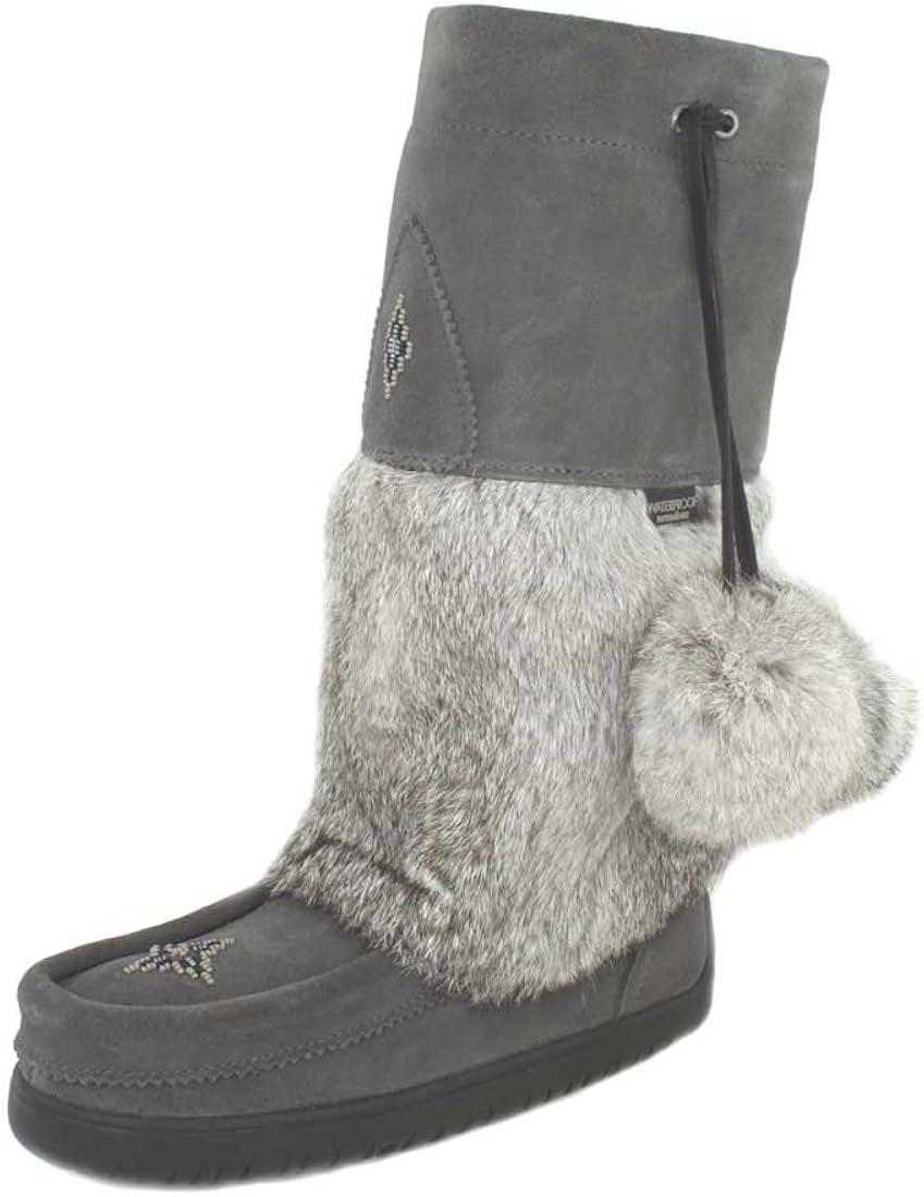 manitobah mukluks ladies waterproof snowy owl tall mukluk
