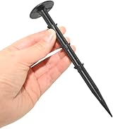 RAM 100 x Weed Fabric Garden Pegs Membrane Anchor Tarpaulin Pegs view 4