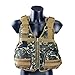 Amairne-Made Boat Buoyancy Aid Sailing Kayak Fishing Life Jacket Vest Camouflage - D22-Green