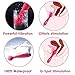SVAKOM Mini Emma 100% Waterproof Powerful Electric Wand Massager Rechargeable Vibrator for Women(Plum Red)