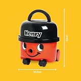Casdon Henry Vacuum Cleaner Toy Red with Real Suction and Accessories view 6