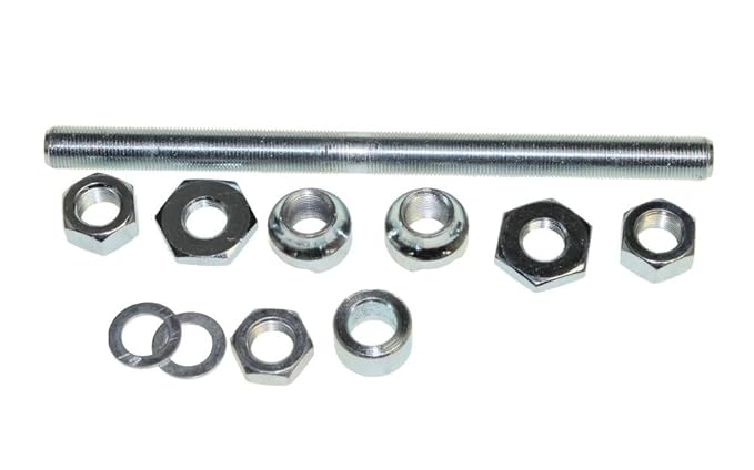 Hinterrad Achse komplett,Radachse inkl. Muttern für Hercules Prima 2, 3, 4, 5, 6, S, M
