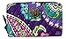Vera Bradley Turnlock Wallet (Heather with Purple Interiors) (Multi)