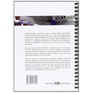 Guía práctica de dimensionado de tuberías Agua, gas, energía solar y calefacción