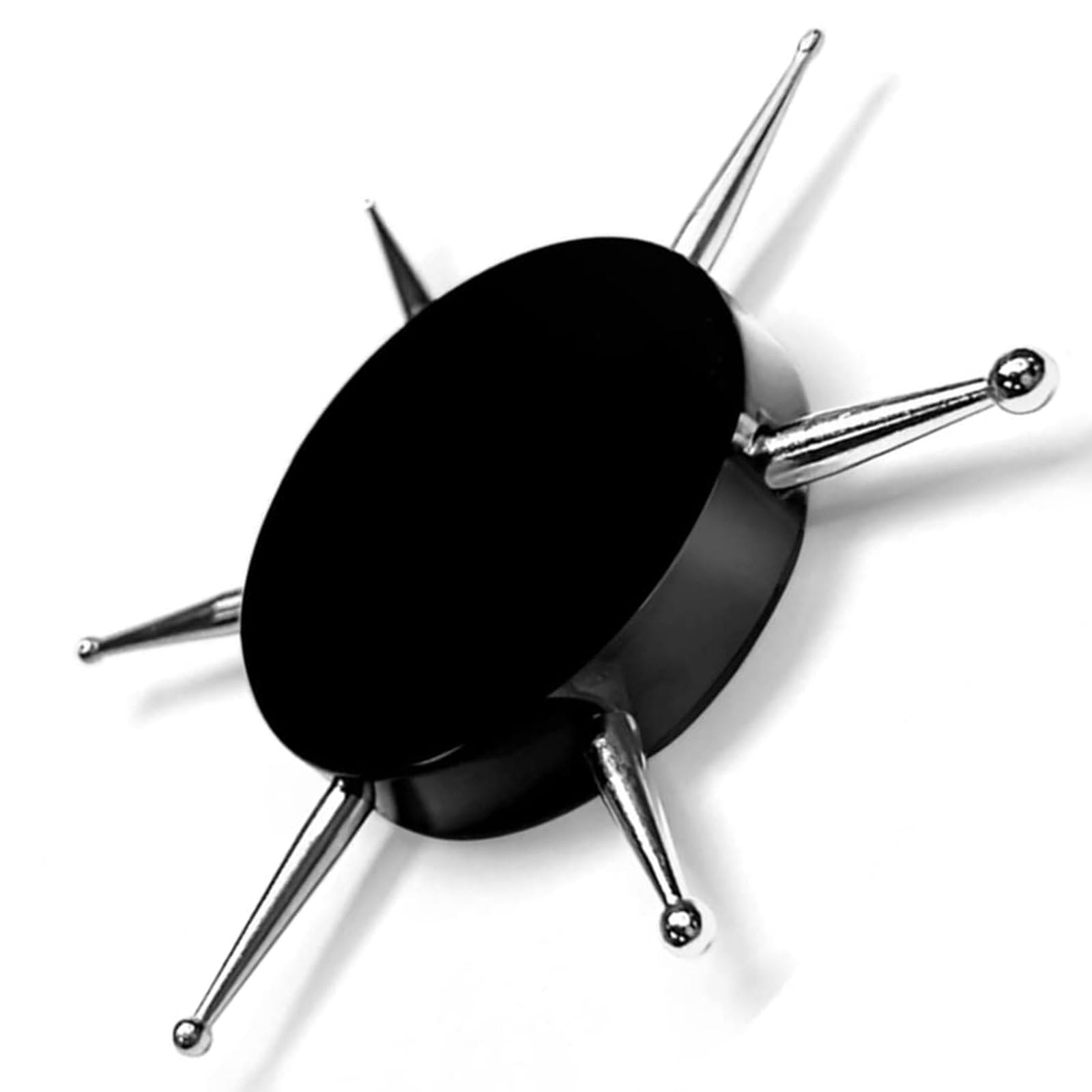 CVNRCLP 6-Piece Nail Dotting Tool Set - Stainless Steel & Acrylic, Ideal for Nail Art, Clay Sculpting, & Salon Use