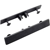 UltraShield Hawaiian Charcoal Plastic End Cap for Composite Decking 16 ft. Boards (10 per Bag)