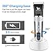 OETNAISAN PetExpert Dog Clippers Cordless Dog Grooming Clippers Kit Rechargeable Quiet Pet Hair Clippers Trimmer with 10 Dog Grooming Tools for Dogs, Cats and Other Pets