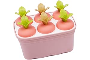 4/6 Cell Ice Cream Dessert Popsicles Molds Freezer Fruit Cube Maker for Molds for