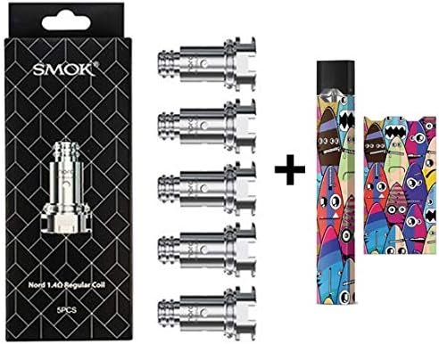 PARAWEYSE Authentic SMOK Nord Replacement Coils Nord Regular 1.4 Ohm Core Head for Nord -2PACK