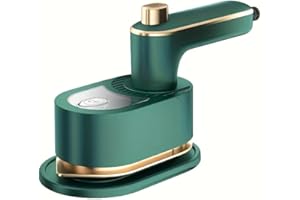 HDVIEW Iron for clothes, clothes steamer handheld for Wrinkle Removal, Small Steam Clothing Irons Foldable portable mini for Travel College Dorm Office Home Garment