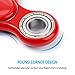 Krazy Spinner Hand Spinner Toy Stress Reducer Ultra Durable HighSpeed Ceramic Bearing Finger Toy Guarantee 1+min SpinTime Perfect for ADD ADHD Anxiety Autism Stress Relief (Red)