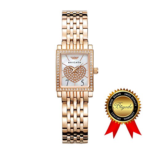 Brigada swiss watches fashion luxury ladies watches for…