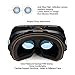 ETVR Newly Upgrated 3D Glasses VR Headset With Large Screen Immersive Virtual Reality Experience Fit for iPhone 7/6/6s Plus, Samsung Galaxy S5/6/7 Edge Etc (4.7-6.2 Inches)