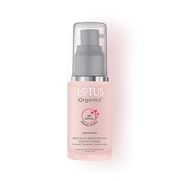 lotus white glow face serum