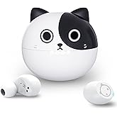 Togetface Kids Wireless Earbuds, Bluetooth 5.1 Headphones with Charging Case IPX5 Waterproof Touch Control Clear Stereo Ear Buds Built-in Mic, 36hrs Playtime Auto Pairing Earphones for Kids Women.