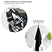 Ohuhu Waterproof Motorcycle Cover, All Season Waterproof Motorbike Covers Fits up to 108