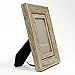 Lawrence Frames Weathered Decorative Picture Frame, 4 by 6-Inch, Natural