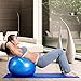 Exercise Ball (Multiple Sizes) for Fitness, Stability, Balance & Yoga - Workout Guide & Quick Pump Included - Anti Burst Professional Quality Design