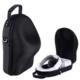 Hard EVA Travel Case for DJI Goggles Immersive FPV Double HD Screens Drone Accessories Hardshell Housing Bag Storage Box with Belt (Black)