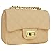 Volcanic Rock Women Quilted Crossbody Bag Girls Side Purse and Shoulder Handbags Designer Clutch with Chain