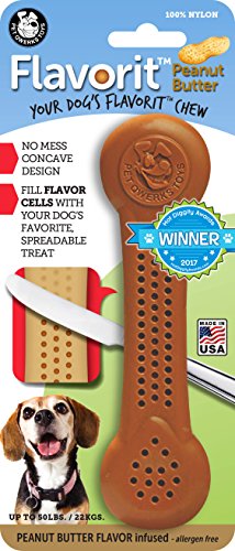 Pet Qwerks Flavorit -Peanut Butter Flavored Nylon Bone for A