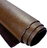 Real Leather Cow Hides 12 x 24 Brown