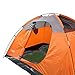 OSAGE RIVER Glades 4-Person Tent - Orange/Titanium