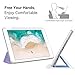 MoKo Case for iPad Pro 10.5 - Slim Lightweight Smart Shell Stand Cover with Translucent Frosted Back Protector for Apple iPad Pro 10.5 Inch 2017 Released Tablet, Water Color (Auto Wake / Sleep)