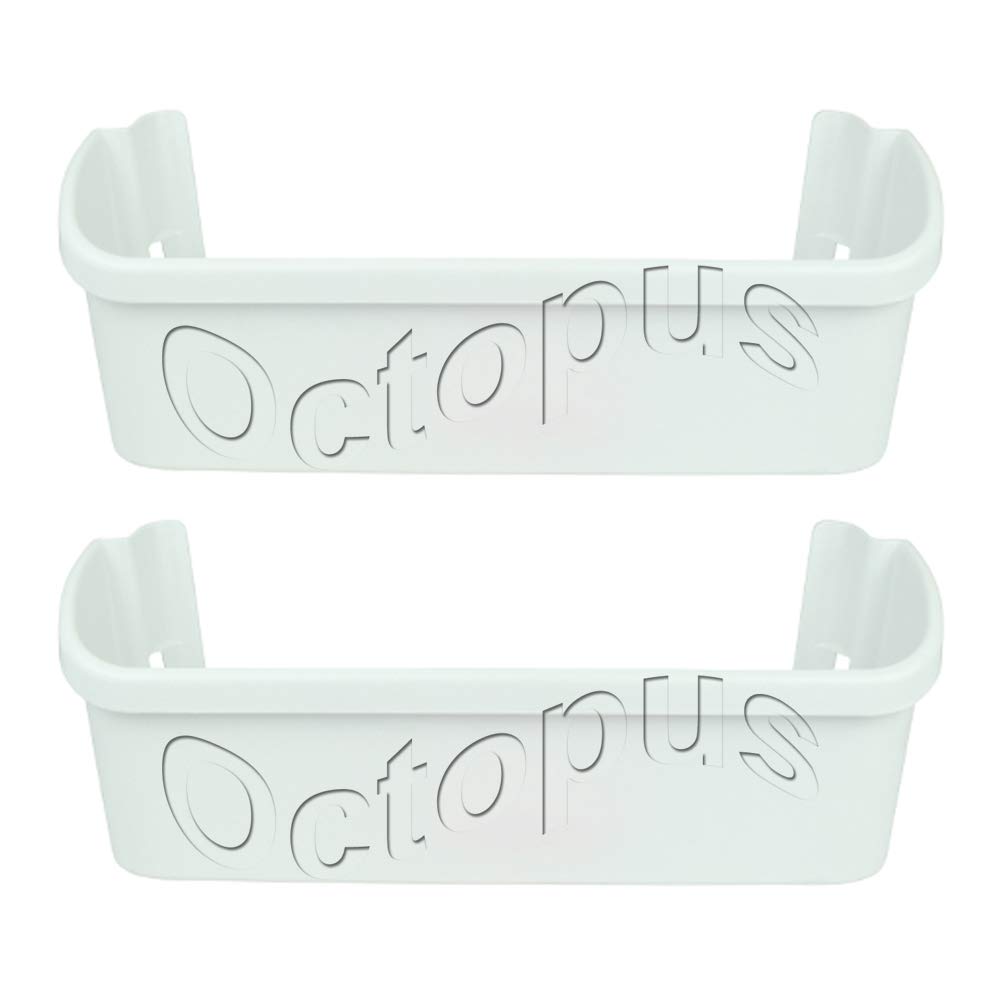 2 Pack 240323001 Fits Frigidaire Refrigerator Door Bin Shelf White