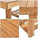 HOMFA Bamboo Shoe Rack Bench 3-Tier, Entryway Storage Organizer with Seat, Shoe Shelf for Boots, Multi Function Furniture for Hallway, Bathroom, Living Room, Corridor Natural Color