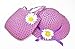 Patty Both 6 Set Tea Party Hats Girls Daisy Straw Hat,Princess Country Girl Dress Up Set Includes 6 Purses 6 Daisy Flower Sunhats 6 Colors