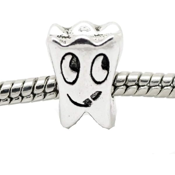 Anchor & Rope Charm Bead For Snake Chain Bracelets - Fits Pandora, Biagi, Chamilia