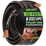 GearIT 8 Gauge Wire Oxygen Free Copper OFC