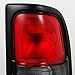 AKKON - For 1994-2002 Dodge Ram Headlights w/Corner Lights Pair Set Replacement + Red Clear Tail Lights Combo Sets