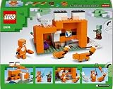 LEGO Minecraft The Fox Lodge 21178 Official Set with Fox Figures view 9