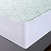 Utopia Bedding Waterproof Cooling Mattress Protector King Size Bed, Premium 200 GSM Viscose Made from Bamboo Mattress Cover, Fits 17 Inches Deep, Fitted Style with Stretchable Pockets
