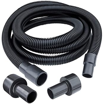 POWERTEC 70175 Dust Collection Hose with Fittings Plus Two Reducers