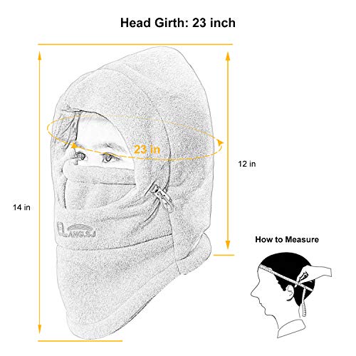 image for Miracu Children's Lightweight Balaclava Winter Hat, Thick Windproof So