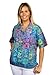 Artisan Outfitters Women's Catalina Island Batik Cotton Hawaiian Shirt