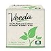 Veeda 100% Natural Cotton Tampons - Regular Absorbency with leak proof protection - Compact BPA-Free Applicator - Unscented & Free from Chlorine, Toxin - 16 Count