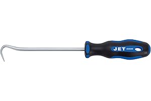 JET 9" Compound Hook - for Grabbing/Pulling Gaskets - Steel - Ergonomic Handle